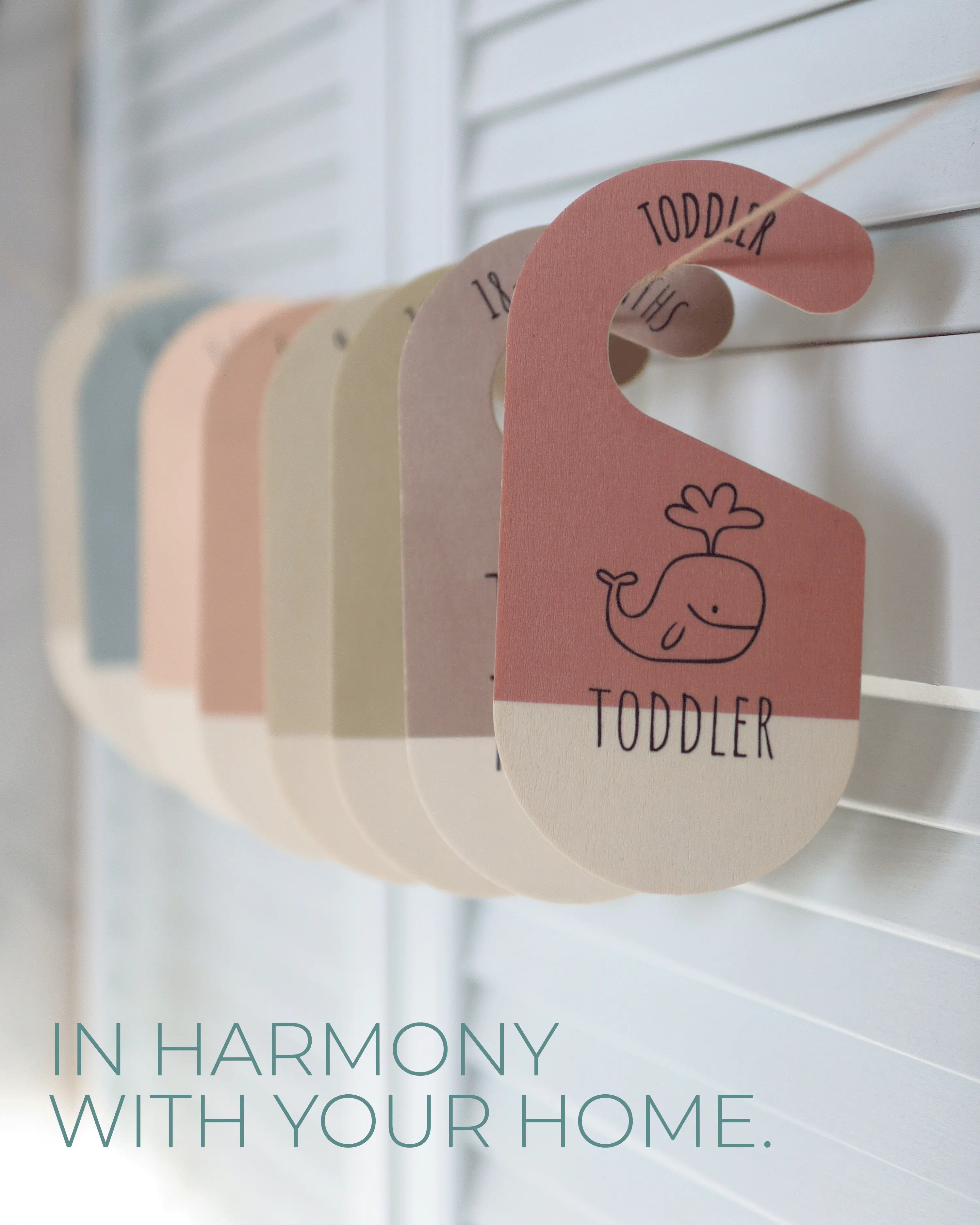 Baby Clothes Dividers For Closet - Summer Sale Deals Wooden Baby Clothes Organizer Dividers for Boy & Girl, 8 Baby Closet Dividers by Size - Ideal Clothing Organizers