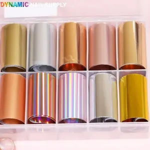Nail Art Design Foils - Metallic Style