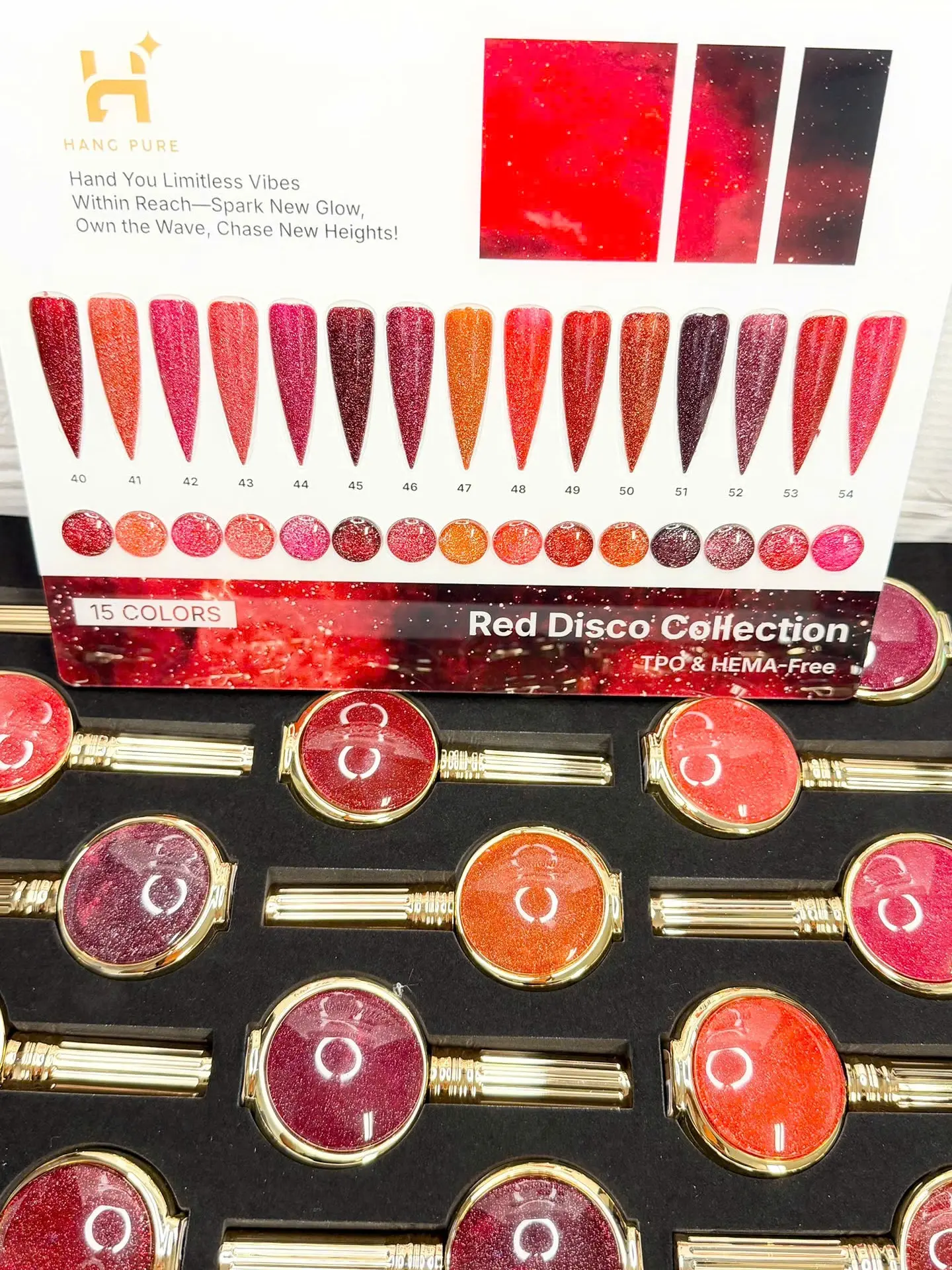 Red Disco Collection 15 Color