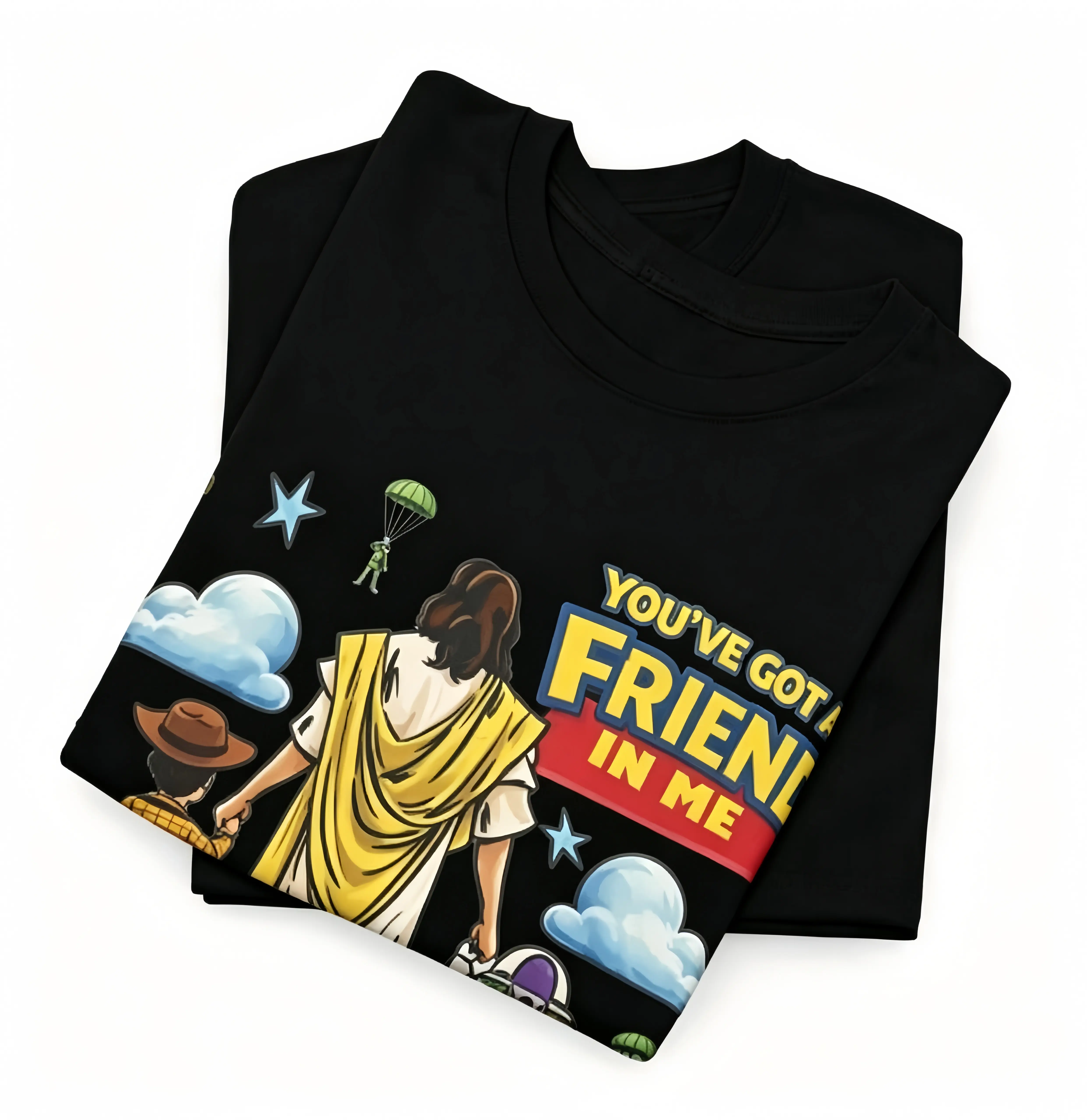 Retro Jesus You've Got A Friend In Me T-shirt, Jesus Story Tshirt, Faith Friendship Shirt, Jesus Tee, Christian Shirt