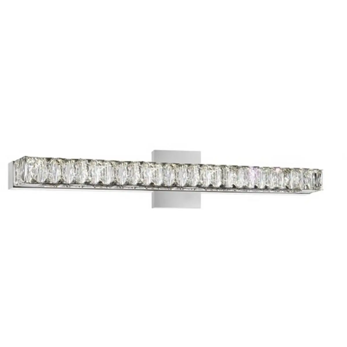 CWI Lighting Milan LED 24 inch Chrome Vanity Light Wall Light 5624W24ST