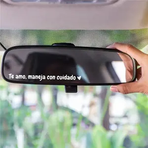 Te amo maneja con cuidado Inspirational Message Decal for Vehicle Decoration Motivational Car Sticker Automotive truck decal decals for truck car door stickers