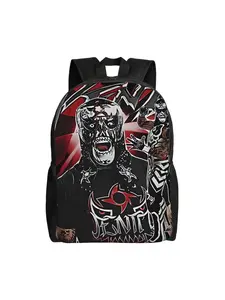 1 pc Penta Rucksack High School Students Harajuku Design Hiking Birthday Sturdy Shoulder Knapsack Back To School Season Casual Printed Backpack