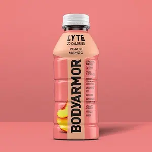 Peach Mango, Electrolyte Drink, 20 Calories, 16 Fl Oz Bottles (6 Pack), Coconut Water Sports Drink, Natural Flavor & B Vitamins