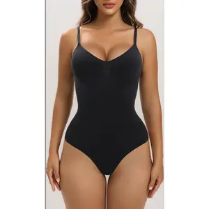 Shapewear for Women Tummy Control Seamless Bodysuit Waist Shaping Body Shaper Thong or Brief