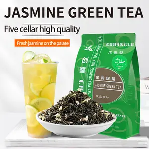 Chuanglu Jasmine Green Tea 500g - Five Cellar High Quality Chinese Tea with Fresh Jasmine Flavor for Tea Enthusiasts green  tea  b  china