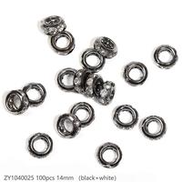 #149 (14mm 100pcs) Black ZY1040025