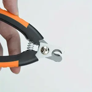 Professional Stainless Steel Pet Nail Clippers, Paw Trimmer for Cats and Dogs, Durable Grooming Scissors, Essential Pet Paw Care Tools