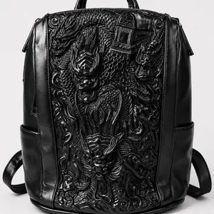 Dragon Spirit Backpack - Premium 3D Designer Travel Bag, Durable Lightweight Luggage for Travelers, SKU: 0000