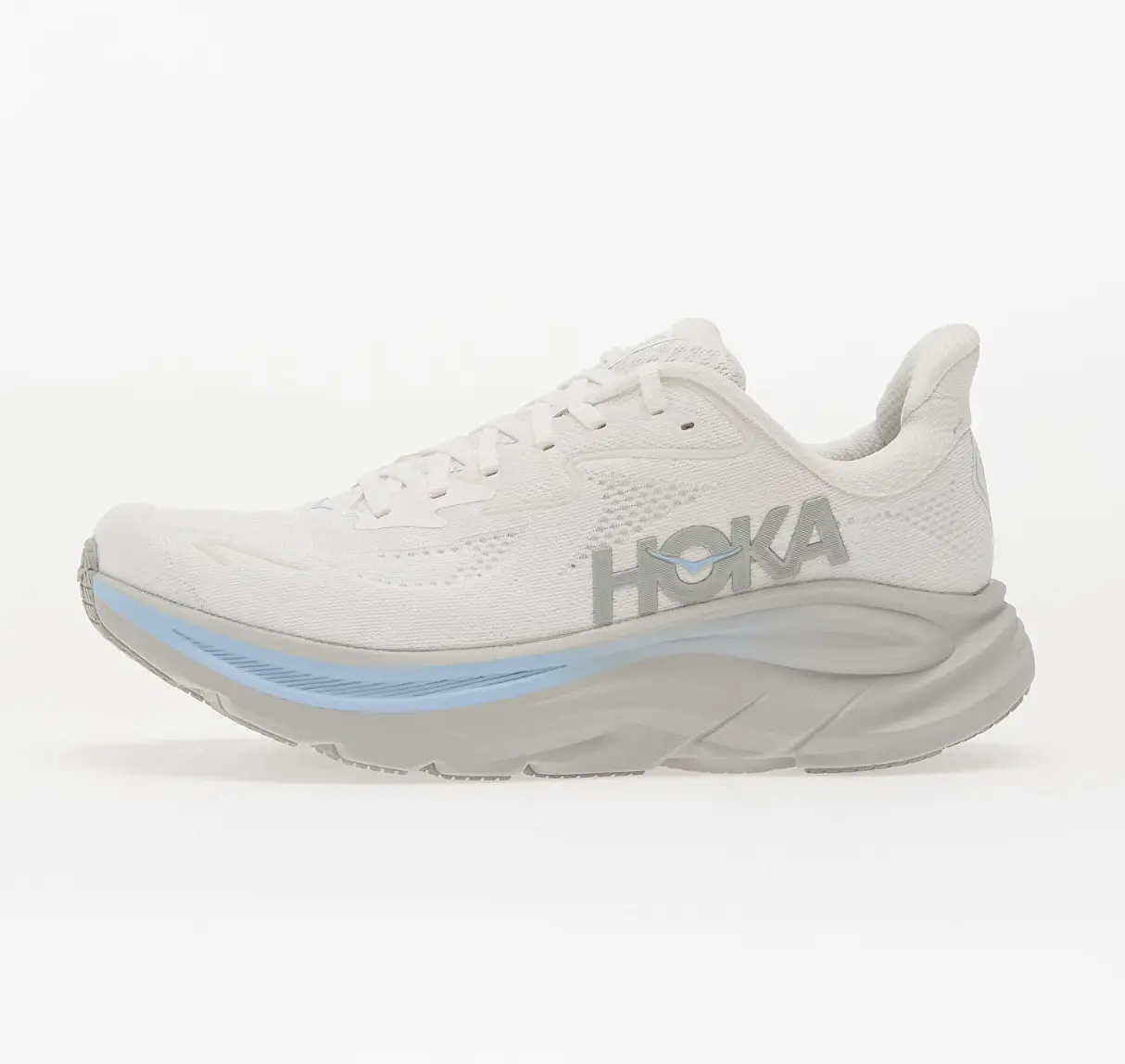 Hoka Clifton 10 White SKU: 1162030 WWH Sneaker Shoes Footwear Running Shoes Gym Shoes Mens Shoes Sneakers