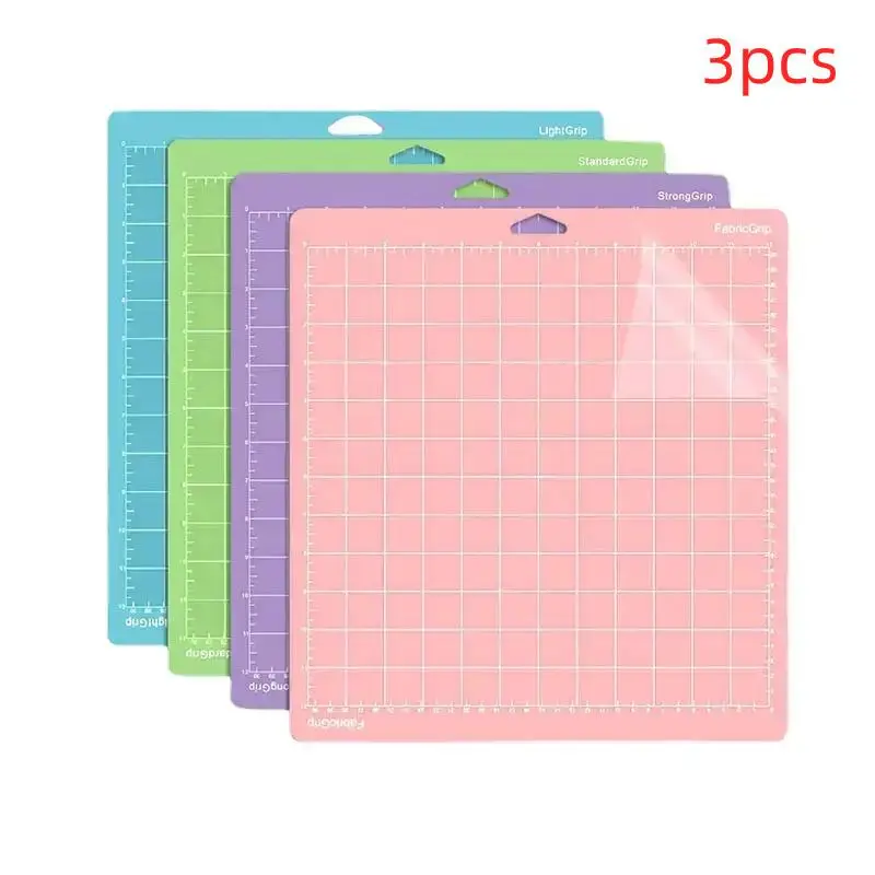 3pcs PVC Cutting Mat, Cutting Base Plate, Multifunctional Pad for DIY Craft Sewing Home