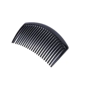 Simple 23-Tooth Hair Comb French Hair Side Comb Non-Slip Hair Comb Hairstyle Accessories Schoolgirl Girl