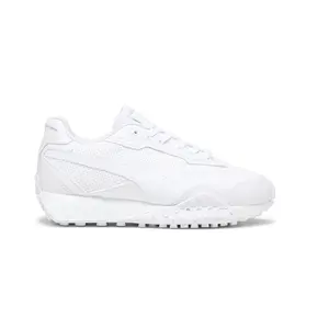 PUMA Kids Boys Blktop Rider Lace Up  Sneakers Shoes Casual - White