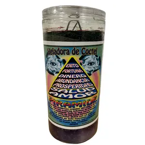 Jumbo Pyramid 14 day Fixed Candle / Jumbo Veladora Preparada Piramide