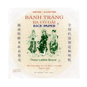 THREE LADIES RICE PAPER 25CM
