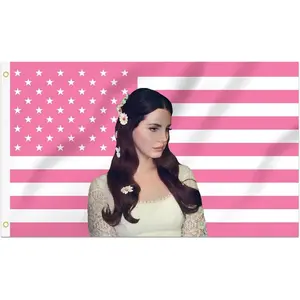 3x5 Ft LanaDel Decorative Rey Flag Double Stitched with 2 Brass Grommets Wall Tapestry for Indoor Outdoor College Dorm Room Decoration