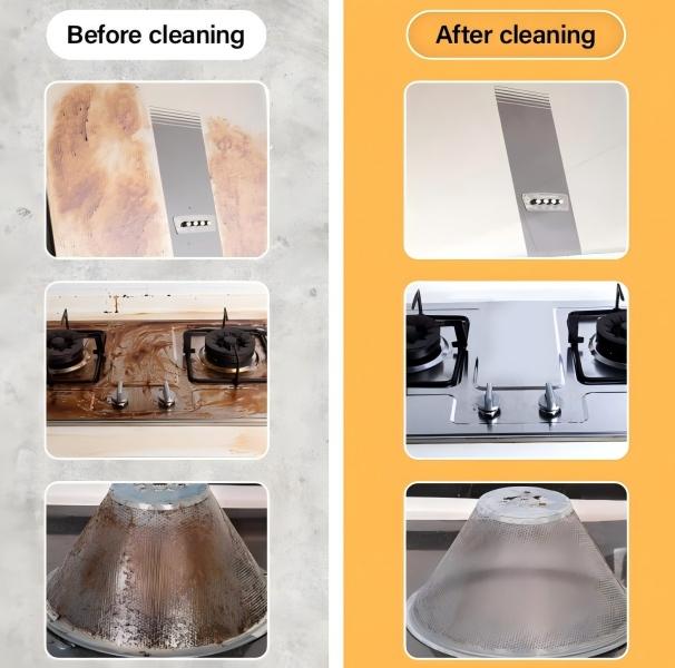 Multi-Purpose Handheld Steam Cleaning Tool | Portable Cleaning Tool with Brush Heads for Home Kitchen Car & Garage Use