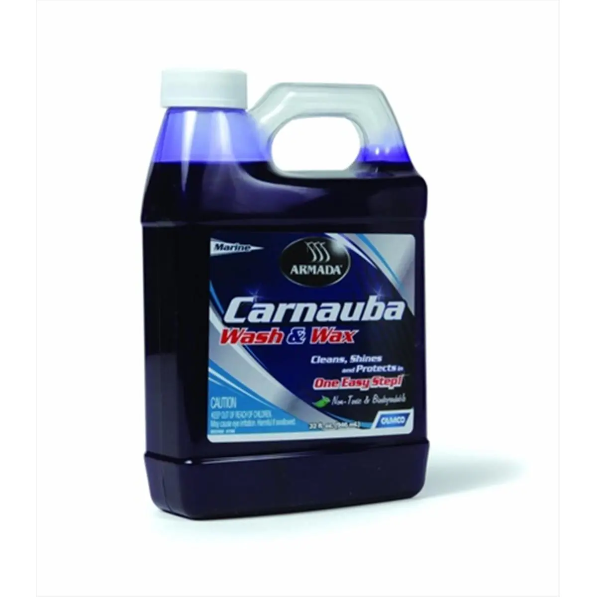 Camco 40922 Armada Carnauba Liquid Car Wash & Wax, Wet Waxes Formula - 32 Oz., Liquid Car Wax Wet Waxes