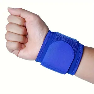 Single piece sports wrist guard, polyester fiber men's and women's protective equipment, thin bandage, wrist guard, Wrist Wraps
