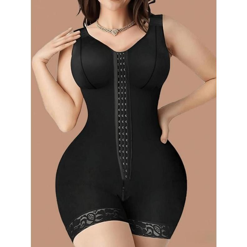 Colombian Faja Full Body Shapewear | High Compression 2-Hook Waist Trainer | Tummy Control Butt Lifter Daily Essential