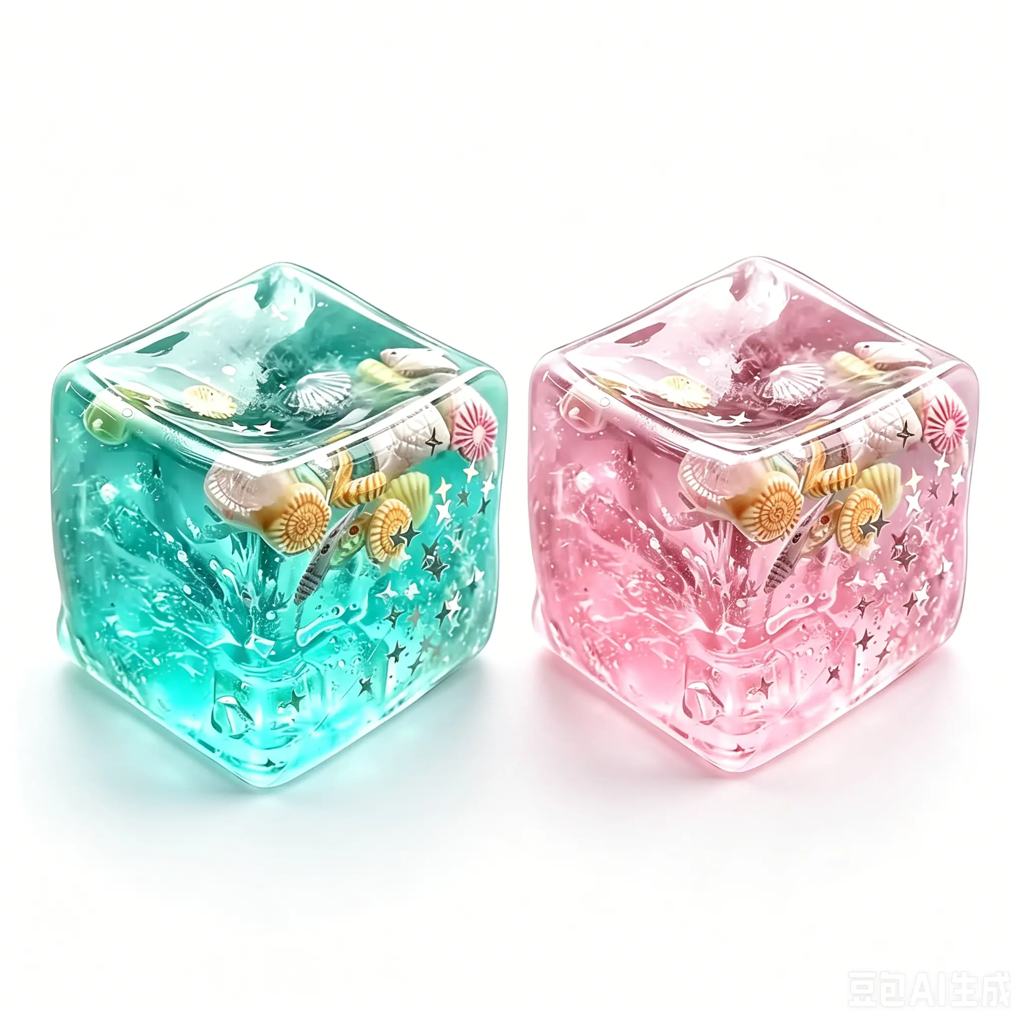 Stress Cube Sensory Fidget Toy for Anxiety Relief, Slow-Rising Squishy Ice Cube with Thick Filling, Stretchy Realistic Rubik-Style Toy for Kids, Birthday Party Favor Gift for Sensory Activities