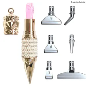 Diamond Painting Drill Pen with Replaceable Metal Heads, Creative DIY Art Project, Multifunctional Metal DIY Glue Stick, Full Diamond Embroidery Tools Set, Diamond Painting Kit, Crafts