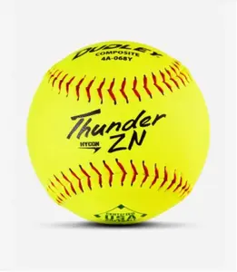 Dudley Thunder ZN Hycon 12" USA Slowpitch Softballs 4A068Y