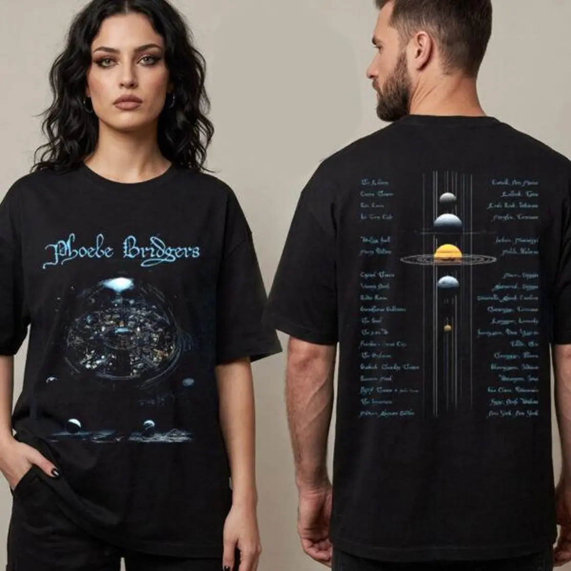 Phoebe Bridgers The Lost Tour 2026 Exclusive Merch Unisex T Shirt
