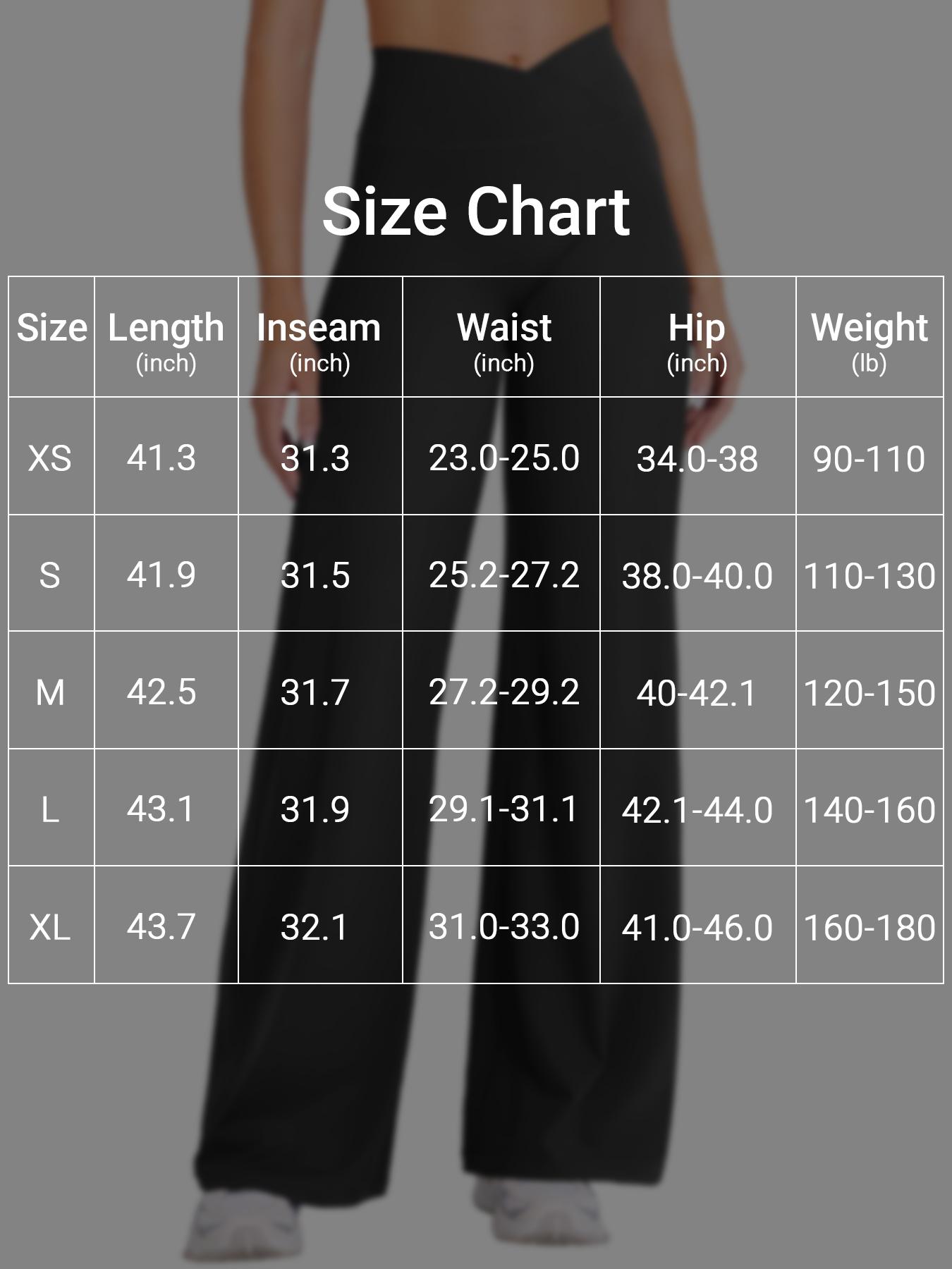 YEOREO Eddiy 31.5" V-Waistband Straight Leggings Women High Waist Stretchy Workout Yoga Pants Cloud-Soft Fabric No Front Seam