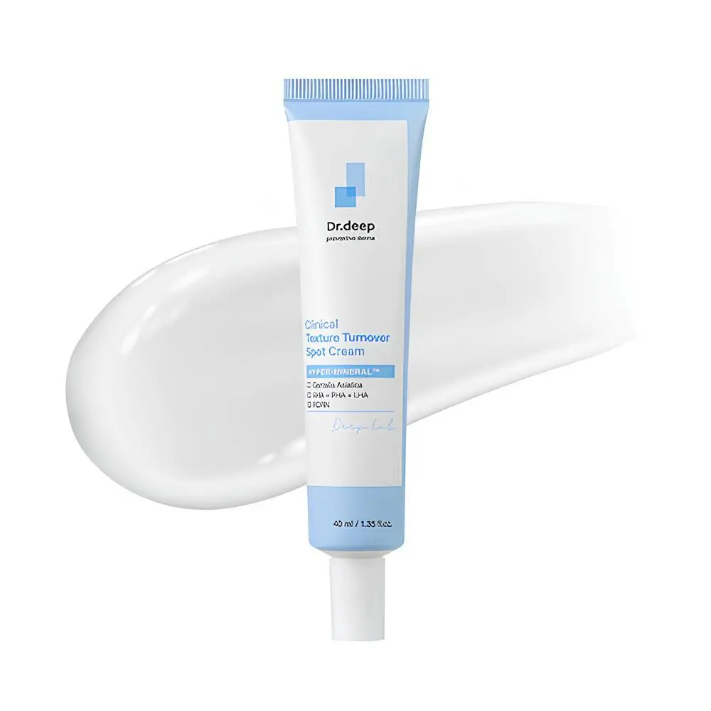 [Dr.deep Official] Mineral Clinical Texture Turnover Spot Cream | Skin Texture & Blemish Care Cream | K-Pharmacy Skincare Moisturizers Daily Lightweight Sensitive