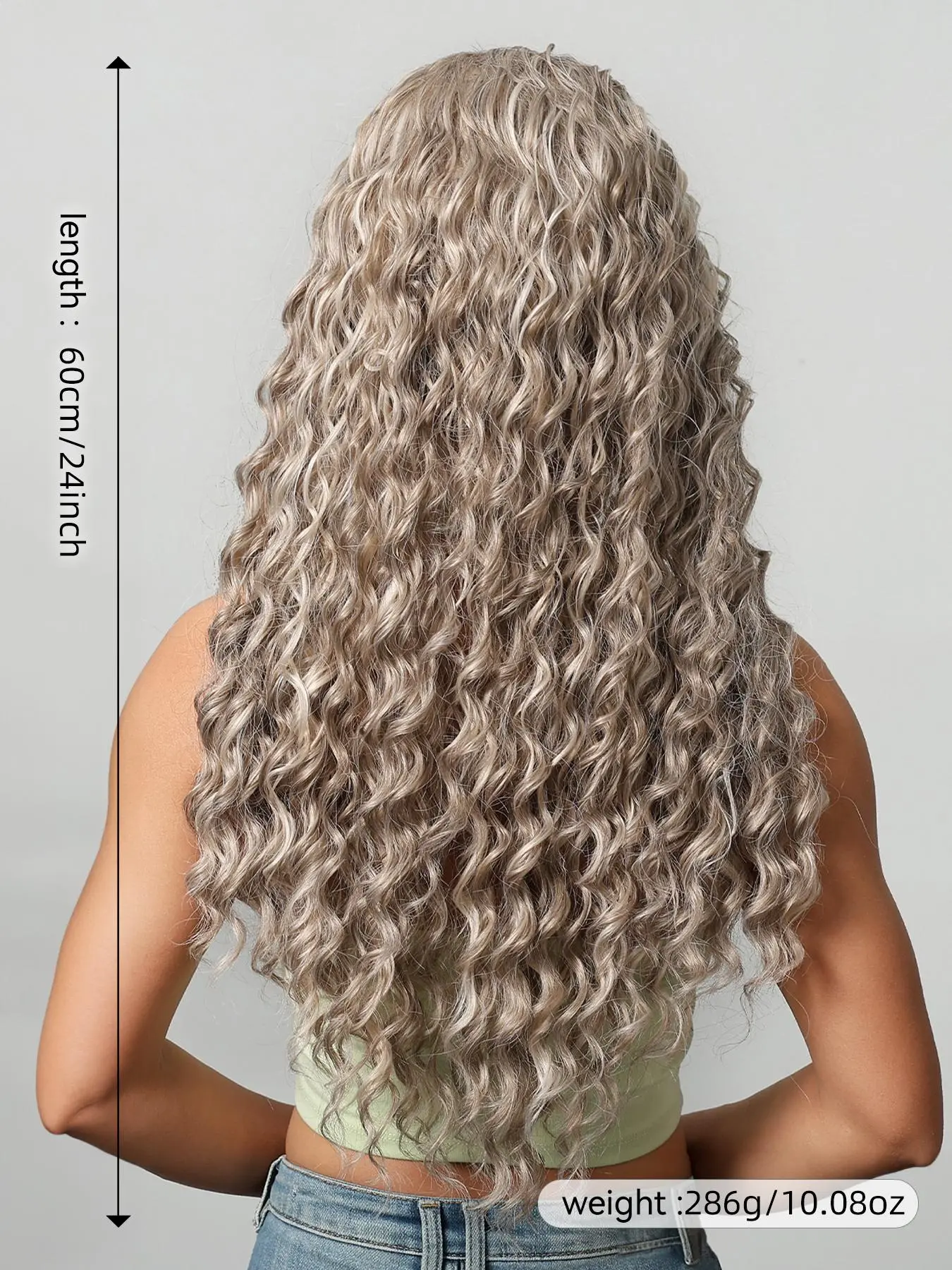Lc071-1 Long Curly Wig for All Seasons, High-Quality Other  display picture 2