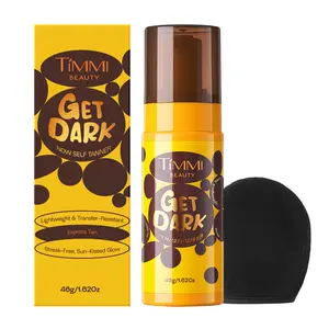 GET DARK NOW Self Tannery Lotion, Gradual Natural Bronzed Sunless Glow, natural tan that lasts, Hydrating Streak Free Tanning, Vegan, giving your skin a radiant, flawless finish