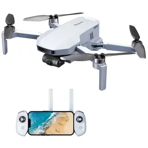 Potensic APM1510112 Atom GPS Drone with 4K 3-Axis Gimbal Camera, White