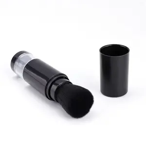 Retractable Embossing Powder Brush with Soft Bristles Handle Applicator Tool for Craft Painting Glitters Scrapbooking Cardmaking