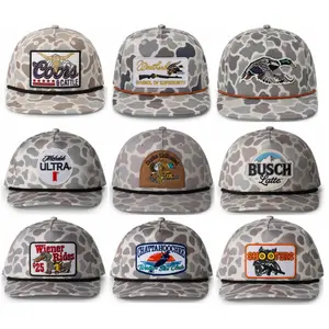 Full Limited Camo Trucker Hats Collection | Vintage Patch Snapback Caps | Outdoor, Hunting & Racing Style Mesh Hats | Multi-Design USA Heritage Collection