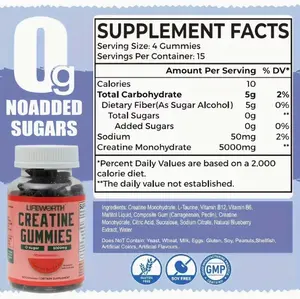 60 capsules / 180 capsules Clevofloxacin capsules have no added sugar or artificial colors, low in calories, scientifically formulated and flavored with watermelon flavor, each bottle contains 60 capsules