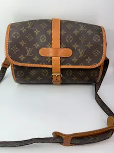 Pre-owned Louis Vuitton Coated Canvas Crossbody Monogram Shoulder Bag
