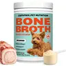 Zammex Bone Broth Powder for Pets, 10.6oz, Grass-Fed Bovine Collagen Peptides & Hydrolyzed Protein with 19 Amino Acids, Supports Joint, Gut, Coat & Immune Health