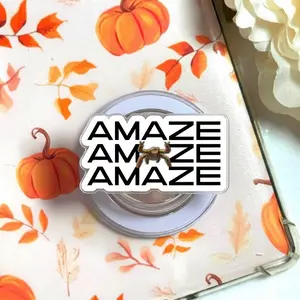 Amaze Amaze Amaze Phone Grip, Project Hail Mary Inspired Rocky Magsafe Holder for Kindle, Aesthetic Sci-fi Bookish eReader Kickstand, Funny Space Friend Gift