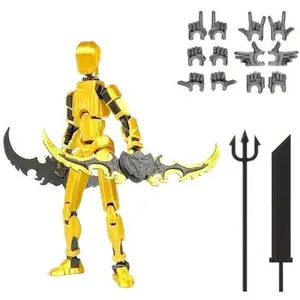 Multi-Jointed Movable Shapeshift Robot 3D Printed Mannequin Dummy Lucky 13 Robot movable figures adult toys children's toys
