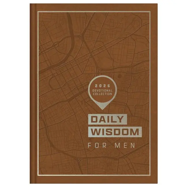 Daily Wisdom for Men 2026 Devotional Collection by Compiled by Barbour Staff (Hardcover)