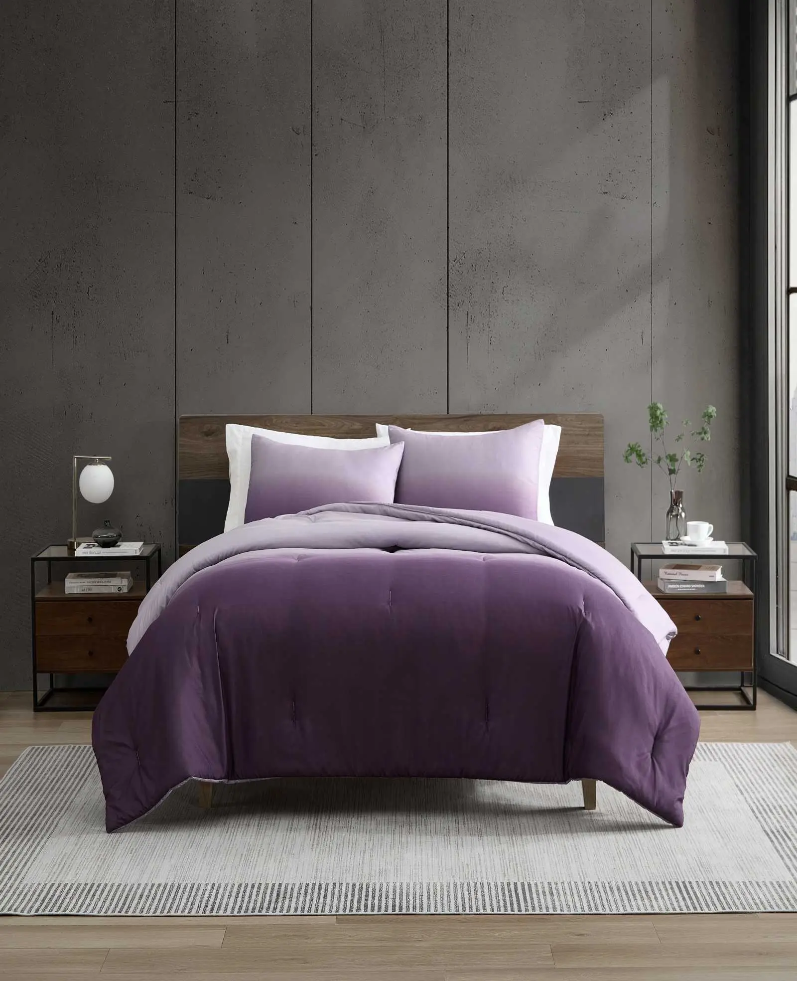 Subtle Ombre Comforter Set
