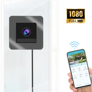 Smart Window Camera for Home Security,1080P HD Security Camera, Two-Way Talk, IR Night Vision, Motion Sensor Alert, WiFi Hotspot Mode, Rechargeable Battery,Quick Installation