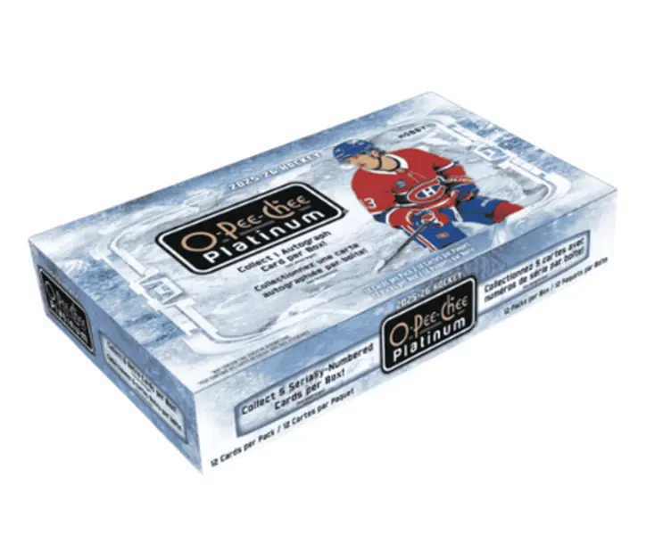 2025-26 Upper Deck O-Pee-Chee Platinum Hockey Hobby Box
