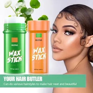 ROZINO Hair Wax Sticks 2 Pack 75g Each 24 Hour Hold No Residue Non Sticky Tames Flyaways Creates Multiple Styles Portable Design Unisex Essential for Wedding Daily Styling