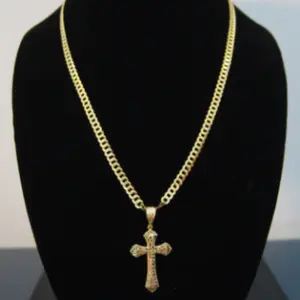 Cadena de Oro Corte Brillo ( Dije no incluido, Solo cadena )
