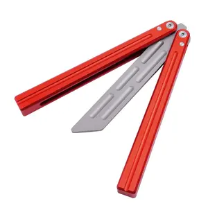 Butterfly Balisong Knife Toy, Non-Sharp Blades, Ideal for Practice and Play, Safe Flip Training Tool, Fun and Educational