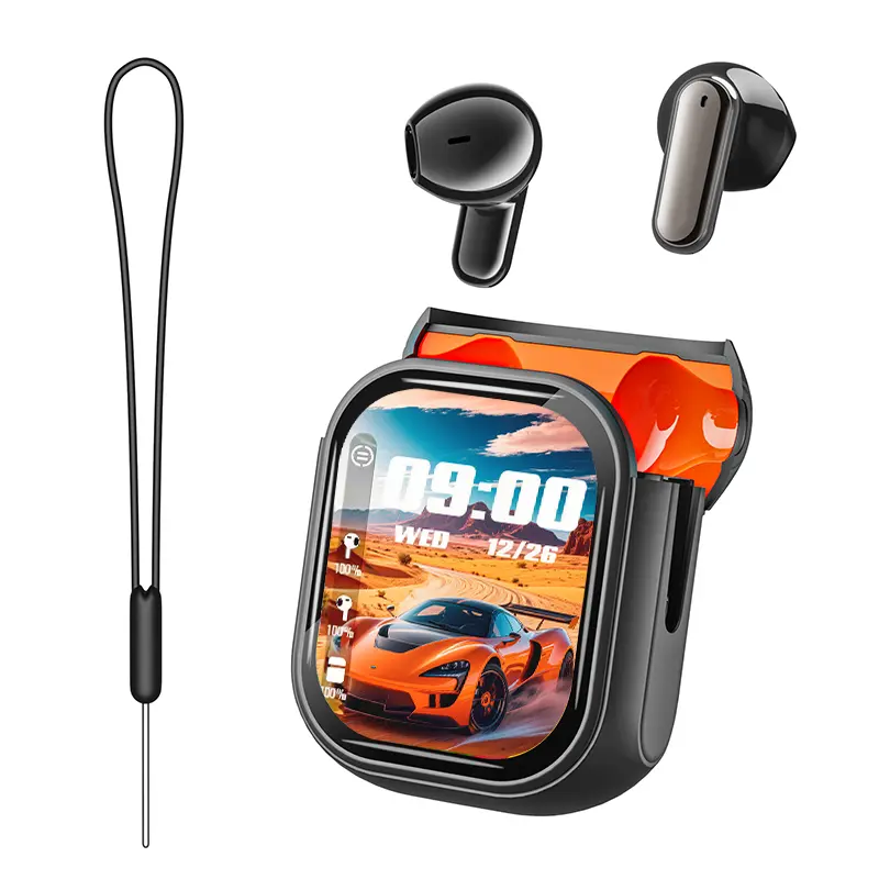 True Wireless Noise Cancelling Earbuds with LED Display and Noise Cancellation Mic, Sweatproof In-Ear Design, Audio Excellence, Built-in Mic, Charging Box, Long Battery, Best Choice for Office Study Daily Use