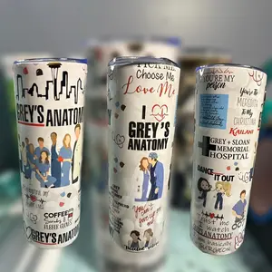 20oz Grey's Anatomy Tumbler
