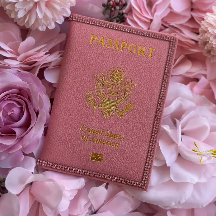 Bling Passport Holder Cover
